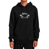 Moletom RVCA Canguru Opposite Skulls WT23 Masculino Preto