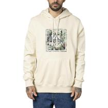 Moletom RVCA Canguru VA All The Way WT23 Masculino Areia Moletom RVCA Canguru VA All The Way WT23 Masculino Areia