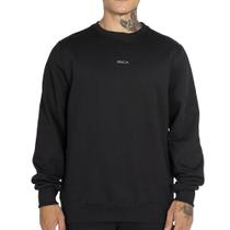 Moletom RVCA Careca Campus Blend 270G WT25 Masculino Preto
