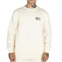 Moletom RVCA Careca Mini Balance Box Crew WT25 Off White Moletom RVCA Careca Mini Balance Box Crew WT25 Off White