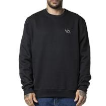 Moletom RVCA Careca VA Essential 280 WT24 Masculino Preto Moletom RVCA Careca VA Essential 280 WT24 Masculino Preto