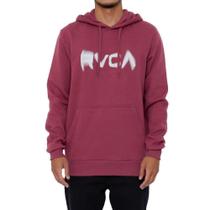 Moletom RVCA Fechado Blurs Masculino Vinho Moletom RVCA Fechado Blurs Masculino Vinho