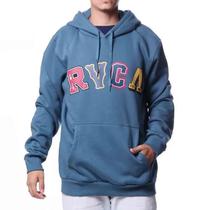 Moletom RVCA Letterman Azul Escuro Moletom RVCA Letterman Azul Escuro