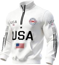 Moletom SAIHMRAMLE 250th Anniversary USA para homens e mulheres Moletom SAIHMRAMLE 250th Anniversary USA para homens e mulheres