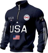 Moletom SAIHMRAMLE 250th Anniversary USA para homens e mulheres Moletom SAIHMRAMLE 250th Anniversary USA para homens e mulheres