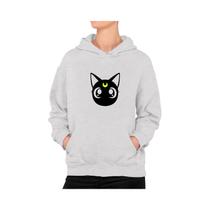 Moletom Sailor Moon Luna Cat Kitten, moda feminina