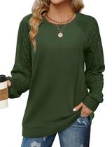Moletom Saloogoe Casual Tunic Ugly Christmas Green GG Feminino