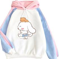 Moletom SANMU Cinnamoroll Loose Fit Digital Pattern Moletom SANMU Cinnamoroll Loose Fit Digital Pattern