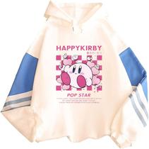 Moletom SANMU Kirby - Design Color Block Happy Love