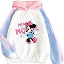 Moletom SANMU Loose Minnie Mouse Smile Print