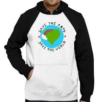 Moletom Save The Arts Save The World - Foca na Moda
