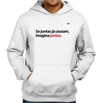 Moletom Se juntas já causam, imagina juntas - Foca na Moda Moletom Se juntas já causam, imagina juntas - Foca na Moda