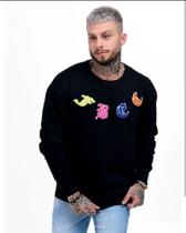 Moletom sem capuz FB executive preto