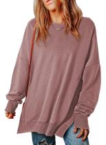 Moletom SHEWIN Moletom para mulheres, folgado, casual