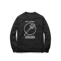 Moletom Singer Of Thunder Studio Geek