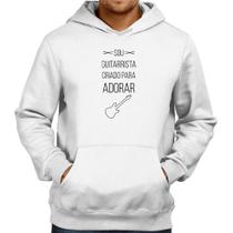 Moletom Sou guitarrista criado para adorar - Foca na Moda Moletom Sou guitarrista criado para adorar - Foca na Moda