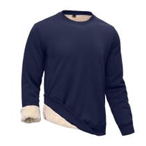 Moletom STICKON XL com forro em Sherpa - Azul Moletom STICKON XL com forro em Sherpa - Azul
