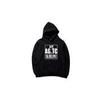 Moletom Stratton Streetwear Design Black AI Collaboration