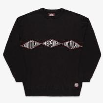 Moletom sueter independent btg pivot knitted sweatshirt (black)