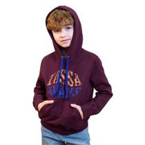 Moletom Tassa Infantil Masculino Vinho