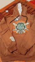Moletom texas head marrom tam m