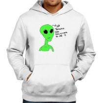 Moletom Thank's For Believing In Me Alien - Foca na Moda