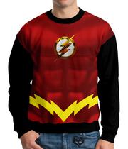 Moletom The Flash Infantil UNISSEX Herois Roupas blusa