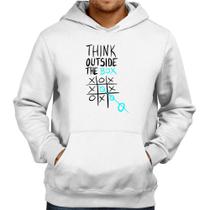 Moletom Think Outside The Box - Foca na Moda Moletom Think Outside The Box - Foca na Moda