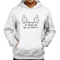 Moletom This kid is going to be an artist - Foca na Moda Moletom This kid is going to be an artist - Foca na Moda