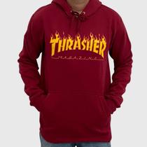 red flame moletom com capuz