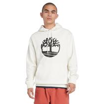 Moletom Timberland Masculino com Capuz e Logo da Árvore Branco XXL