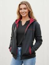 Moletom Todo Forrado Casaco Feminino Blusa De Frio Moletom Todo Forrado Casaco Feminino Blusa De Frio