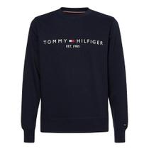 Moletom Tommy Hilfiger Logo Sweatshirt Azul Marinho Moletom Tommy Hilfiger Logo Sweatshirt Azul Marinho