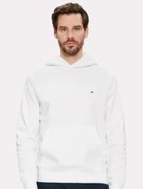 Moletom Tommy Hilfiger Masculino Flag Logo Hoody Branco