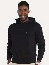 Moletom Tommy Hilfiger Masculino Flag Logo Hoody Preto