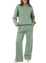 Moletom Track Suits Aleumdr para mulheres, verde, algodão, XXL Moletom Track Suits Aleumdr para mulheres, verde, algodão, XXL