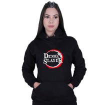 Moletom Unissex Canguru Anime Demon Slayer