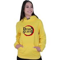 Moletom Unissex Canguru Anime Demon Slayer