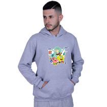 Moletom Unissex Canguru Bob Esponja Personagens