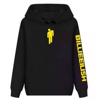 billie eilish moletom com capuz beige