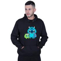 Moletom Unissex Canguru Lilo And Monstros S.a