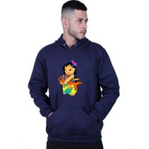 Moletom Unissex Canguru Lilo Stitch Girl