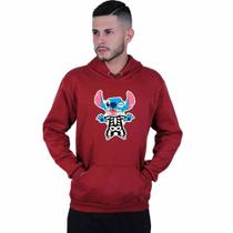 Moletom Unissex Canguru Lilo Stitch Halloween