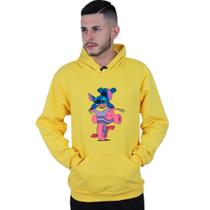 Moletom Unissex Canguru Lilo Stitch Motoca