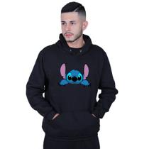Moletom Unissex Canguru Lilo Stitch New