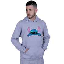 Moletom Unissex Canguru Lilo Stitch New