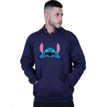 Moletom Unissex Canguru Lilo Stitch New