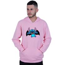 Moletom Unissex Canguru Lilo Stitch Vampiro - Lafre