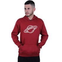 Moletom Unissex Canguru Saturno Planeta