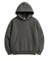 Moletom Unissex com Capuz, Blusão 100 Algodão, Disponível em Cinza, Preto e Marrom, com Forro Interno e Bolso Canguru